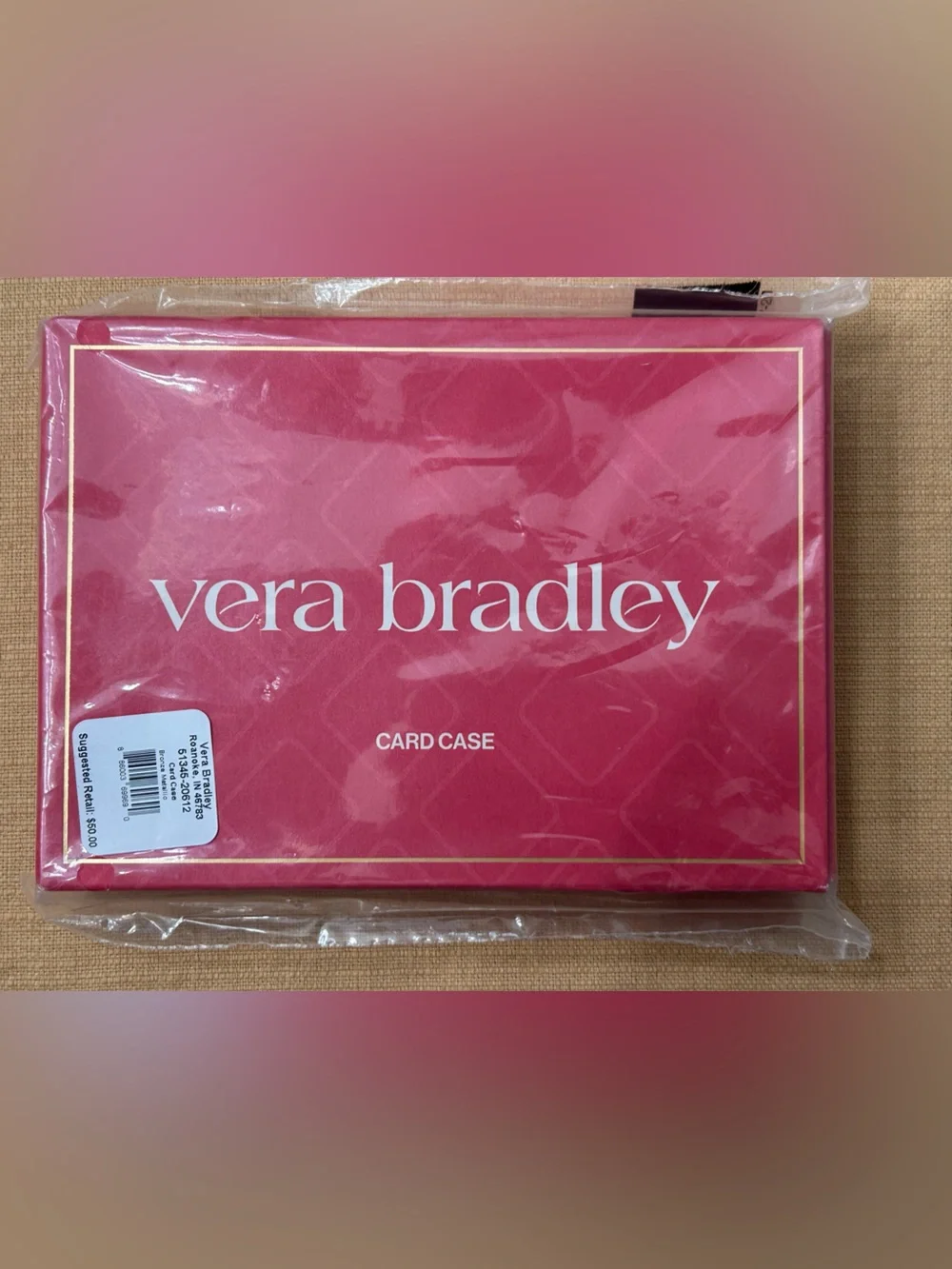Vera Bradley Snap Wallet Bronze Metallic NWT NIB - Picture 2 of 3